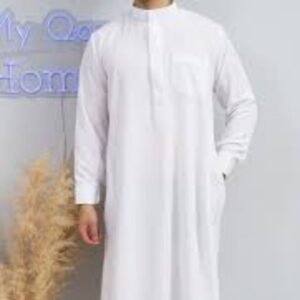Home Thobe long homme polyester
